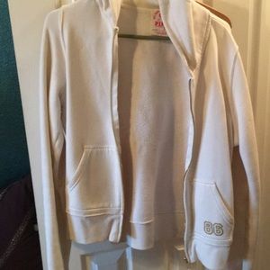 PINK jacket with rhinestone back